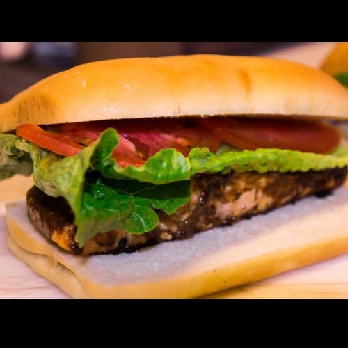 Salmon Sandwich.