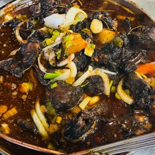 Brown Stew Chicken Pan