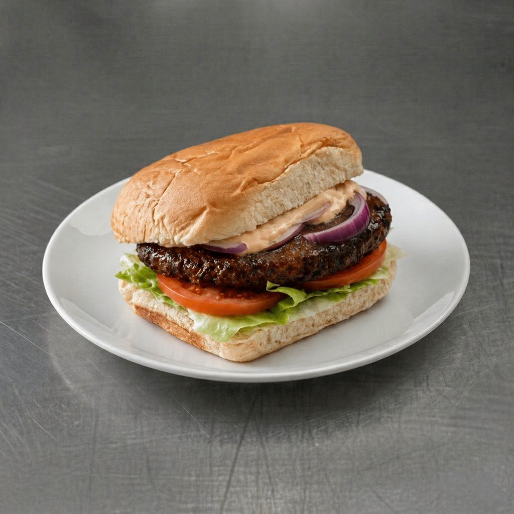 Jerk Chicken Breast Sandwich.